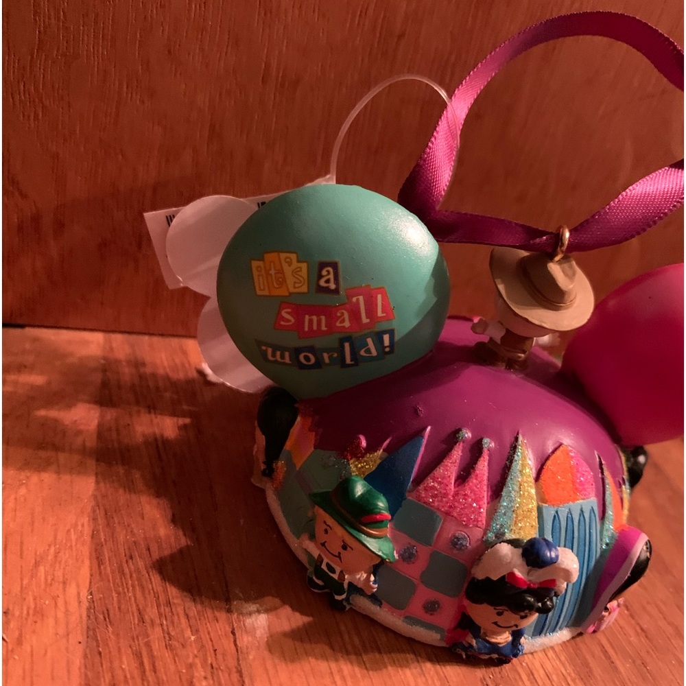 Disney Parks It’s a Small World Ears Hat Ornament - Picture 5 of 8